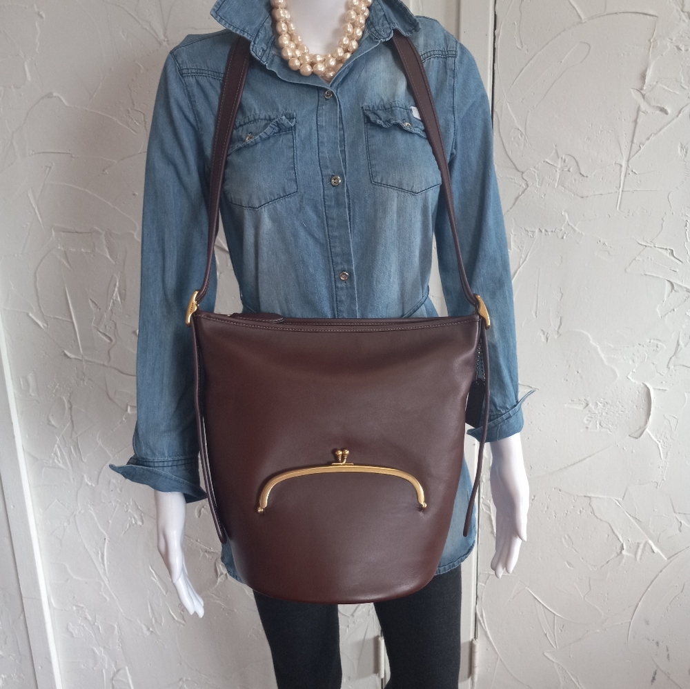 Coach Originals Kisslock Duffle, Runway Sample Bag, 2021 - Picture 2 of 16